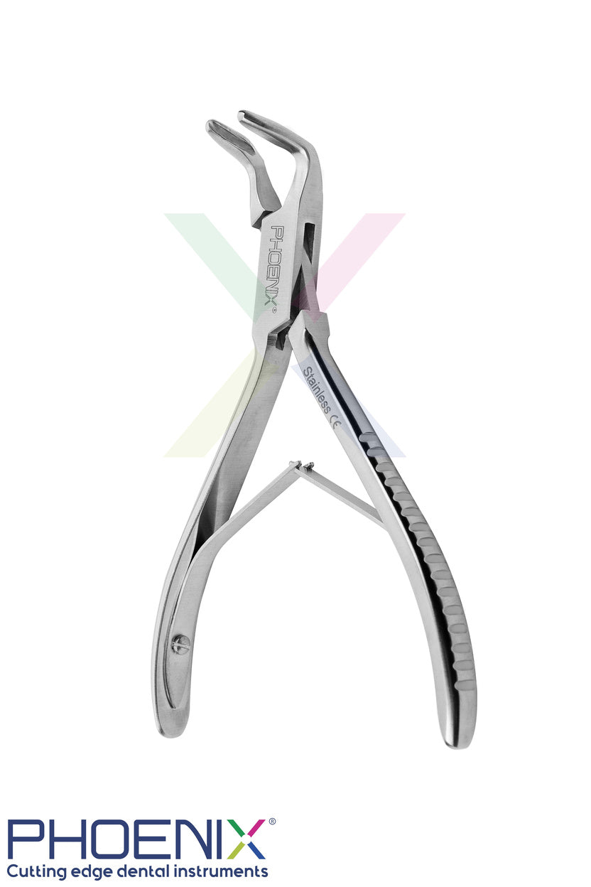 End-cutting rongeurs used for trimming and recontouring alveolar bone and gross tissue removal.Phoenix Instruments Limited P1715