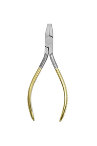 V Bend Pliers, Creates a V bend in any part of the archwire to stop archwire movement.