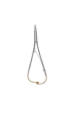 Load image into Gallery viewer, Fine Mathieu Needle Holder with Tungsten Carbide Inserts, straight - 14cm