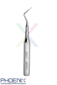 Heidebrink Root Tip Pick 2 Left Elevator, Dental Extraction Surgical Instrument, Phoenix Instruments Limited
