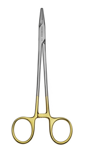 Mayo Hegar Needle Holder with Tungsten Carbide Inserts, Straight - 16cm