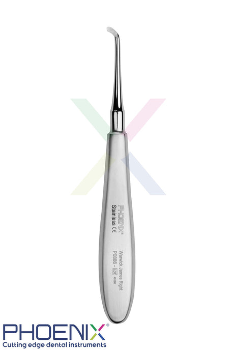 Warwick James Right Elevator, Dental Extraction Surgical Instrument, Phoenix Instruments Limited