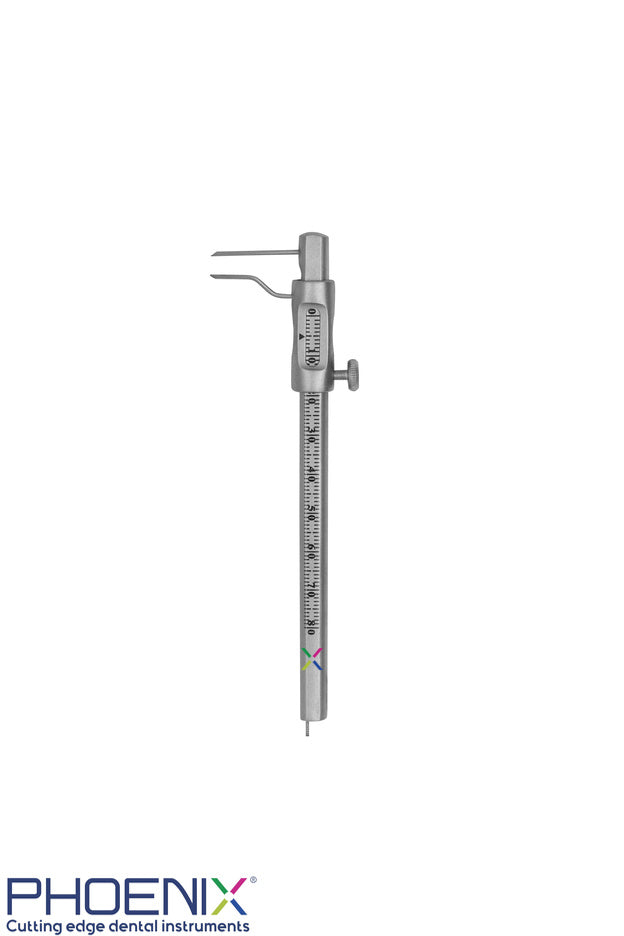 Dental Implant sliding calliper, 80mm scale